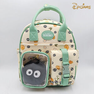 Studio Ghibli My Neighbor Totoro Soot Sprites Coin Pouch Mini Backpack Bag New